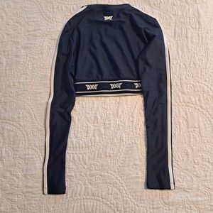 PXG Navy Blue Crop Top